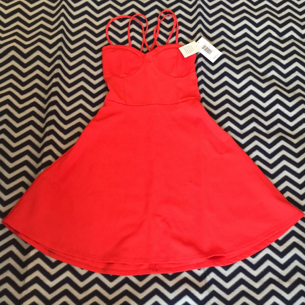 NWT Strappy Pink Dress